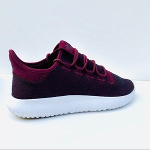 adidas tubular shadow maroon